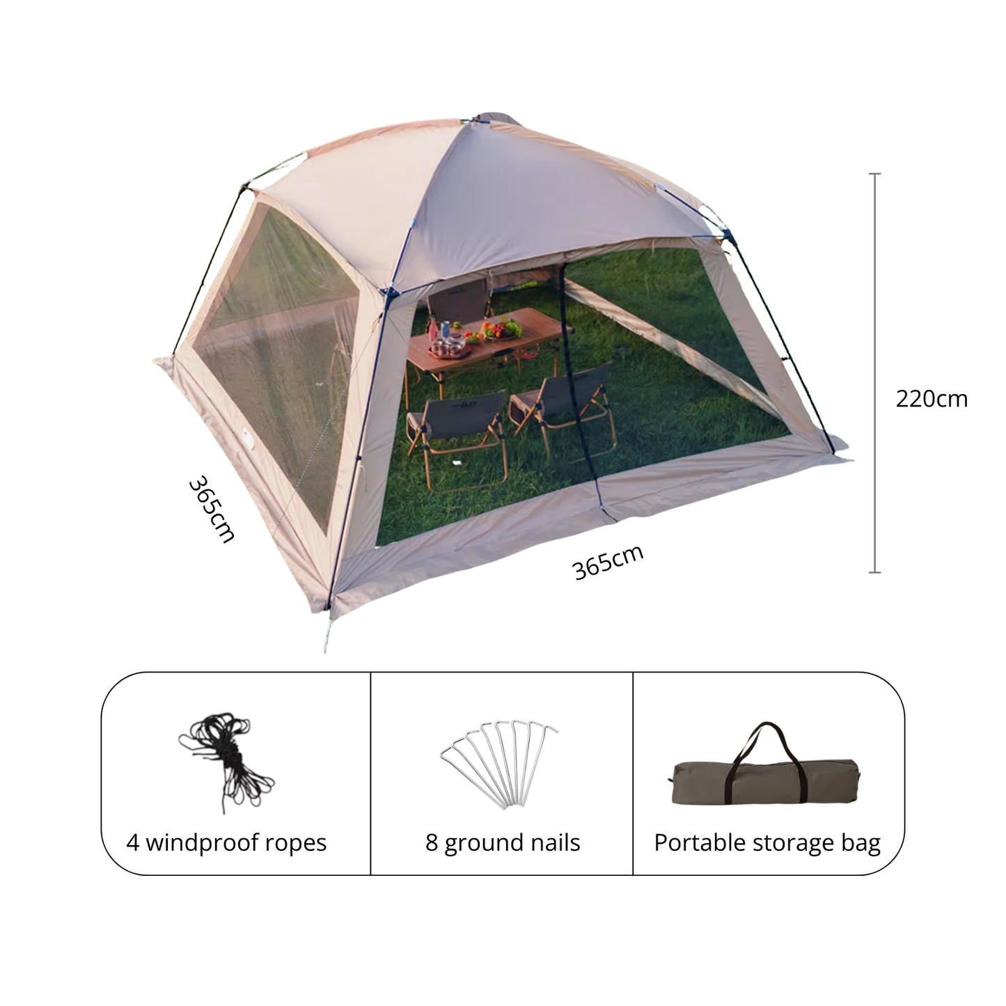 Camping Tent Ultra - 6 Persons
